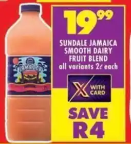 Shoprite Sundale jamaica smooth dairy fruit blend all variants offer