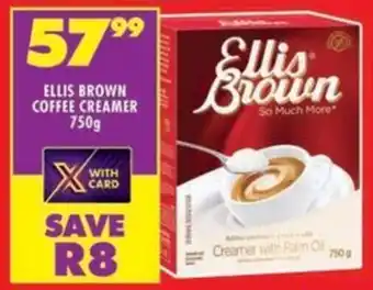 Shoprite Ellis brown coffee creamer offer