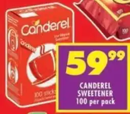 Shoprite Canderel sweetener offer