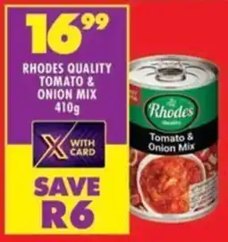 Shoprite Rhodes quality tomato & onion mix offer