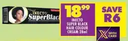 Shoprite Inecto super black hair colour cream offer