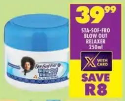 Shoprite Sta-sof-fro blow out relaxer offer