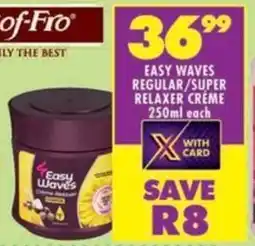 Shoprite Easy waves regular/ super relaxer creme offer