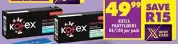 Shoprite Kotex pantyliners offer