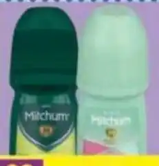 Shoprite Mitchum roll-on for ladies/ men all variants offer