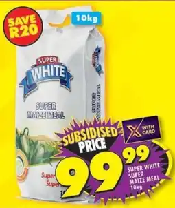 Shoprite Super white super maize meal offer