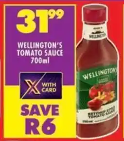 Shoprite Wellington's tomato sauce offer