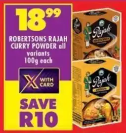 Shoprite Robertsons rajah curry powder offer