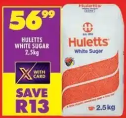 Shoprite Huletts white sugar offer