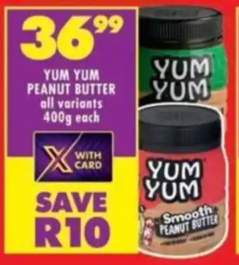 Shoprite Yum yum peanut butter offer