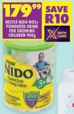 Nestlé nido no3+ powdered drink for growing children