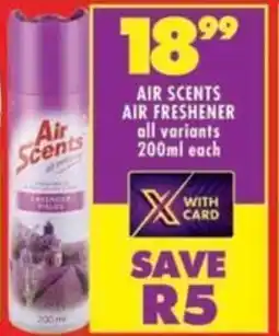 Shoprite Air scents air freshener all variants offer