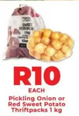 Food Lover's Market Pickling Onion or Red Sweet Potato Thriftpacks offer
