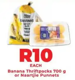 Food Lover's Market Banana Thriftpacks or Naartjie Punnets offer