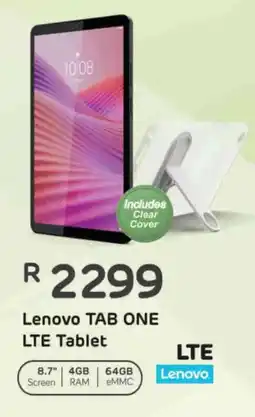 Computer Mania Lenovo TAB ONE LTE Tablet offer