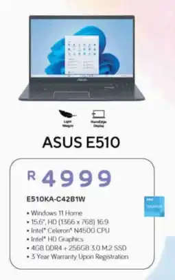 Computer Mania ASUS E510 offer
