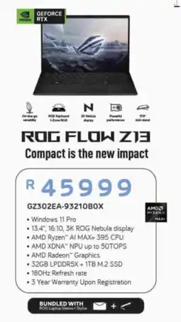 Computer Mania ROG Flow Z13 offer