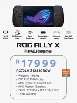 Computer Mania ROG Ally X offer