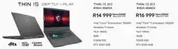 Computer Mania MSI Thin 15 813 offer