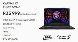Computer Mania MSI Katana 17 offer
