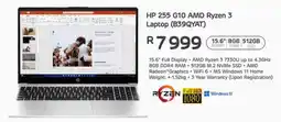 Computer Mania HP 255 G10 AMD Ryzen 3 Laptop offer