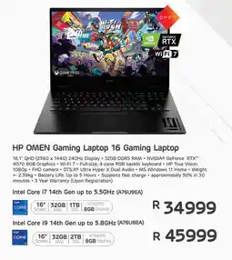 Computer Mania HP OMEN Gaming Laptop 16 Gaming Laptop offer