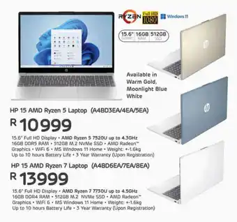 Computer Mania HP 15 AMD Ryzen 5 Laptop offer