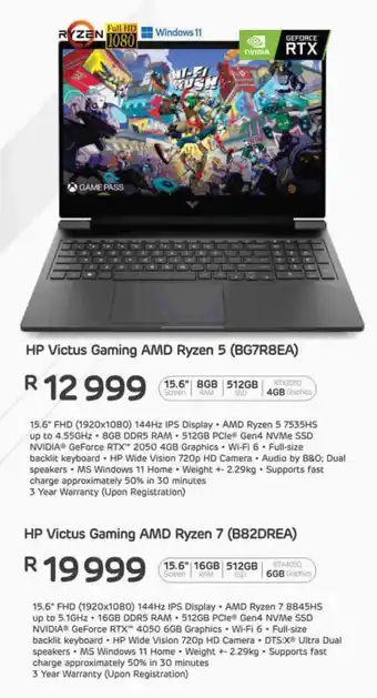 Computer Mania HP Victus Gaming AMD Ryzen 5 offer