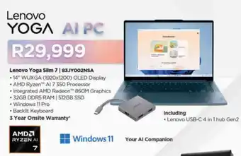 Computer Mania Lenovo Yoga Slim 7 offer