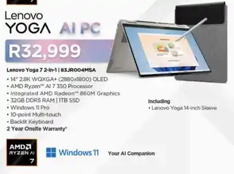 Computer Mania Lenovo Yoga 7 2-in-1 offer