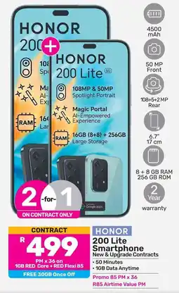Game HONOR 200 Lite Smartphone offer