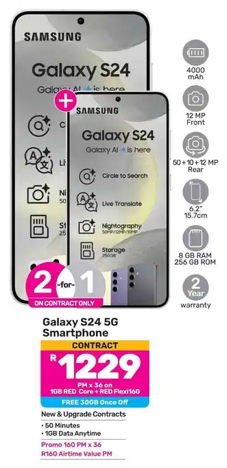 Game SAMSUNG Galaxy S24 5G Smartphone offer