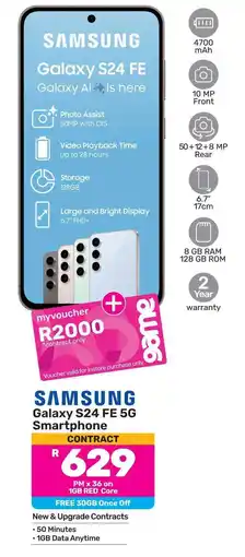 Game SAMSUNG Galaxy S24 FE 5G Smartphone offer