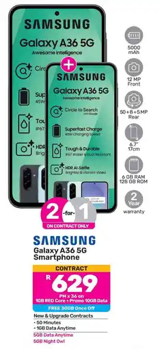 Game SAMSUNG Galaxy A36 5G Smartphone offer