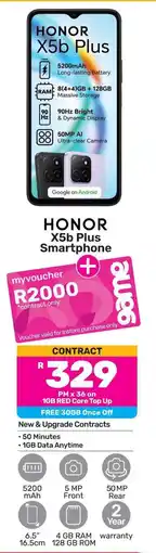 Game HONOR X5b Plus Smartphone offer