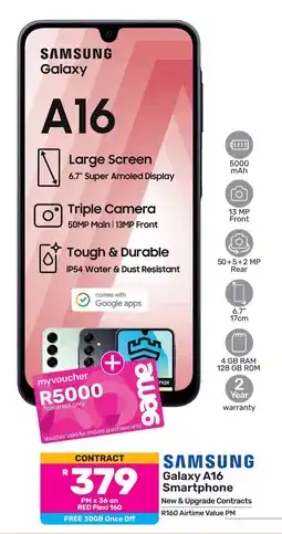 Game SAMSUNG Galaxy A16 Smartphone offer