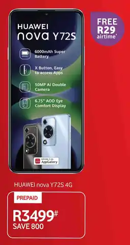 Game HUAWEI Nova Y72S 4G offer