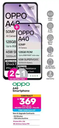 Game OPPO A40 Smartphone offer