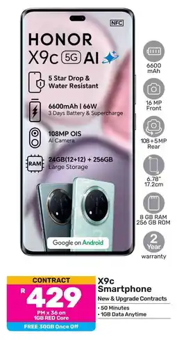 Game HONOR X9c Smartphone offer