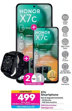 Game HONOR X7c Smartphone offer