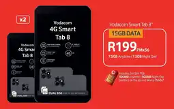 Game Vodacom Smart Tab 8 offer