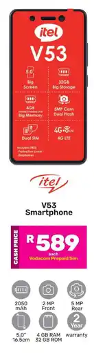 Game Itel V53 Smartphone offer