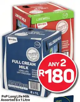 Pick n Pay Hypermarket PnP Long Life Milk Assorted offer