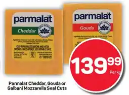 Pick n Pay Hypermarket Parmalat Cheddar, Gouda or Galbani Mozzarella Seal Cuts offer