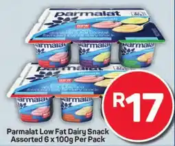 Pick n Pay Hypermarket Parmalat Low Fat Dairy Snack Assorted offer