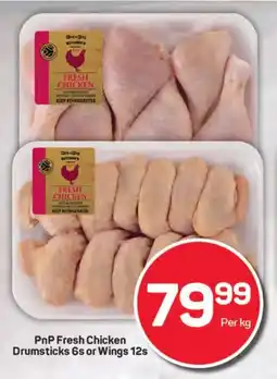 Pick n Pay Hypermarket PnP Fresh Chicken Drumsticks or Wings offer