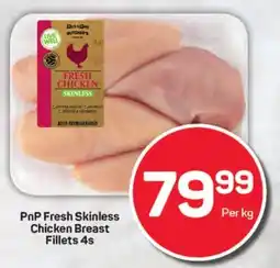 Pick n Pay Hypermarket PnP Fresh Skinless Chicken Breast Fillets offer