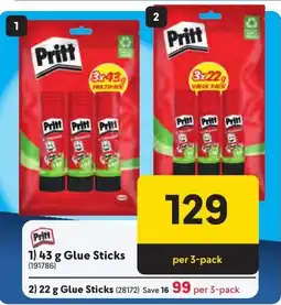 Makro Pritt Glue Sticks offer