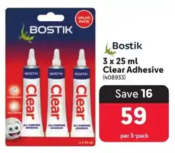 Makro Bostik Clear Adhesive offer