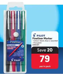 Makro Pilot Fineliner Marker offer